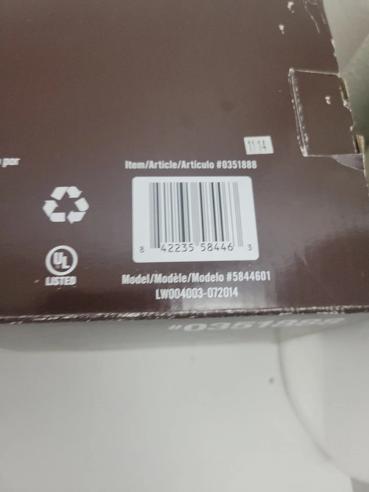 Allen + Roth 32" 4 Head Track Light #0351888 Bronze Finish Ceiling Fixture - Image 4 of 4