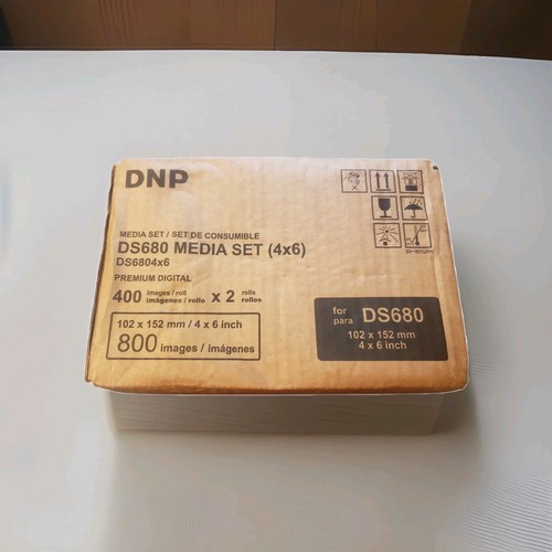 NEW DNP DS622 Dye Sublimation Kit 4x6 Media Set 400 Images x2 Rolls (800 Total) - 第 1/5 張圖片