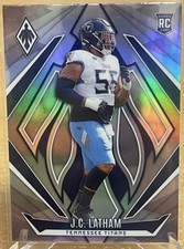 2024 Panini Phoenix - Rookies J.C. Latham #184 Silver (RC) TITANS