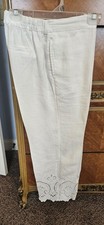 Chico's Linen Pants White