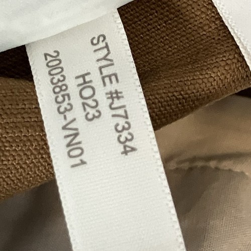 J Crew Flex Corduroy Pants Mens Size 29 X 30 Brown Flat Front Chino Casual - Afbeelding 13 van 15