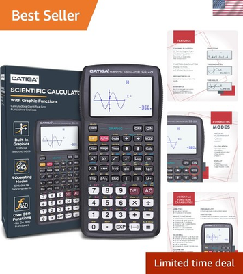 #ad Ergonomic Graphing Scientific Calculator for Enhanced Learning amp; Exam Readiness $64.97
