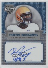 2013 Press Pass Fanfare Aqua /99 Barkevious Mingo #BM Auto 0i5i