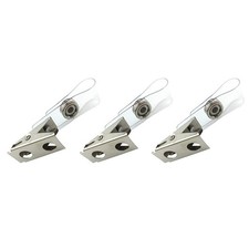 100 Pcs Nurse Badge Clips Tag Holders for Badges Card Men Accessories