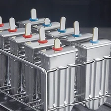 Multiple Popsicles Stainless Steel Rack Fruit Gelatin Easy To Use Clean