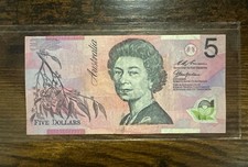 Australia  5 Dollars 2005 Note Bill Circulated Nice Condition