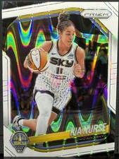 2025 Panini Prizm WNBA #24 Kia Nurse White Seismic Prizm - Chicago Sky