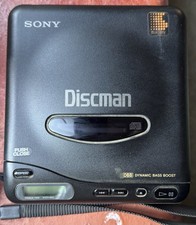 Sony D-11 Discman Portable CD Player Walkman c 1990. Fully Functioning