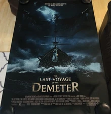 LAST VOYAGE OF THE DEMETER Original Double Sided DS 27x40 Movie Poster Horror