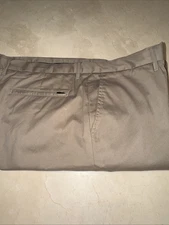 NORDSTROM MENS TECH-SMART KHAKI SLIM-FIT COOLMAX  DRESS PANTS SIZE 40/30 $99