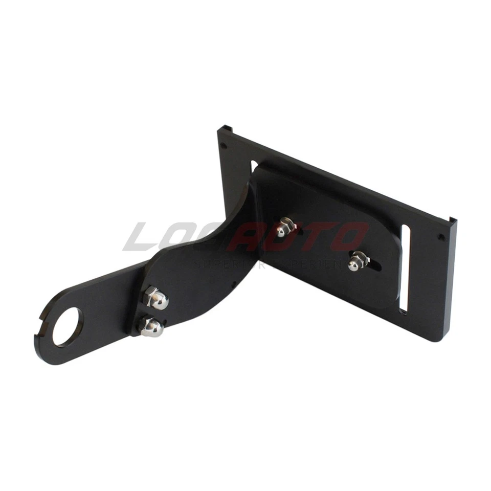 Soporte de montaje de matrícula lateral con soporte de marco para Harley Sportster 2004-25 Foto 3 de 4