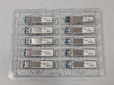 Genuine Cisco GLC-LH-SMD 1000BASE-LX SFP Transceiver Lot of 10 New Pulled