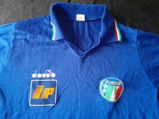 MAGLIA SHIRT VINTAGE '90 FOOTBALL CALCIO ITALIA DIADORA IP. LANETTA