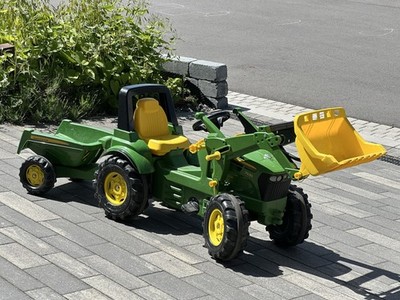 Rolly Toys John Deere Traktor Mit Anhänger