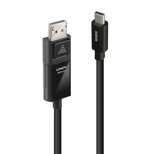 Lindy 43341 cavo e adattatore video 1 m USB tipo-C DisplayPort