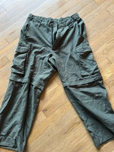 Boy Scouts of America BSA Adult SmallPants/Short Green Switchback Convertible