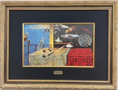 Salvador Dali ''Living Still Life''(Nature Morte Vivant) Signed FRAMED Art w/ COA