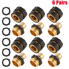 6 Set 34 Garden Hose Quick Connect Water Hose Fit Female Male Connector Set Us 6 Set 34 Garden Hose Quick Connect Water Hose Fit Female Male Connector Set Us