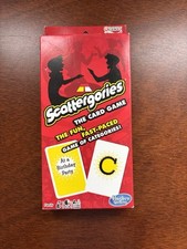 Scattergories The Card Game by Hasbro New  cards Sealed