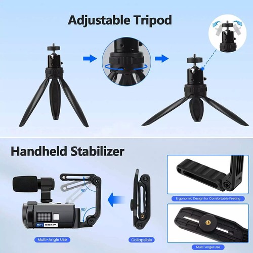 5K Video Camera Ultra HD Camcorder 56.0MP DV WiFi IR Night Vision Digital Camera - Picture 12 of 12
