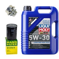 MotoröL Filter Set 5W-30 5 Liter + ÖLablassschraube FüR Mitsubishi Lancer ASX