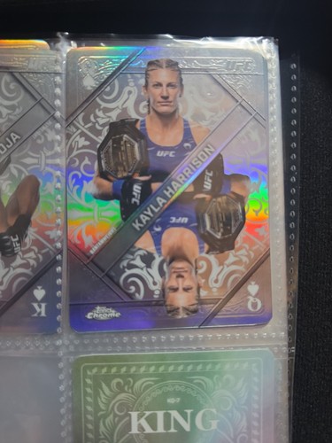 ☕️MK 2026 TOPPS CHROME UFC REFRACTOR QUEENS KAYLA HARRISON SP