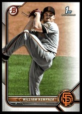 2022 Bowman Draft #BD-3 William Kempner