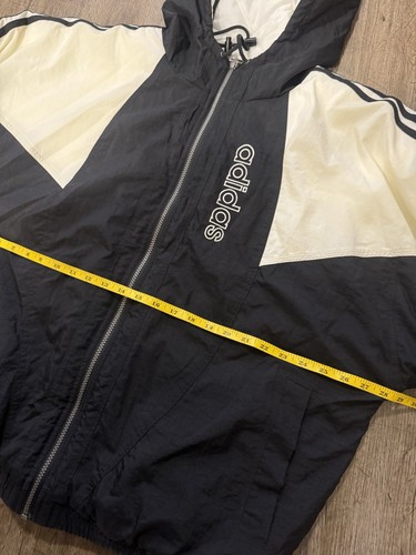 vintage adidas puffer jacket size Large - Picture 2 of 6