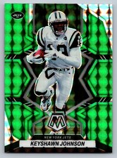2022 Panini Mosaic #155 Keyshawn Johnson Mosaic Green