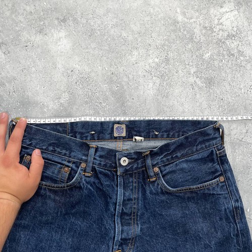 Indigofera Nash 29 Handdip Selvedge Jeans Blue Size W32 L33 - Picture 24 of 24
