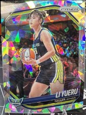 2025 Panini Prizm LI YUERU Cracked Ice Silver Holo Dallas Wings WNBA