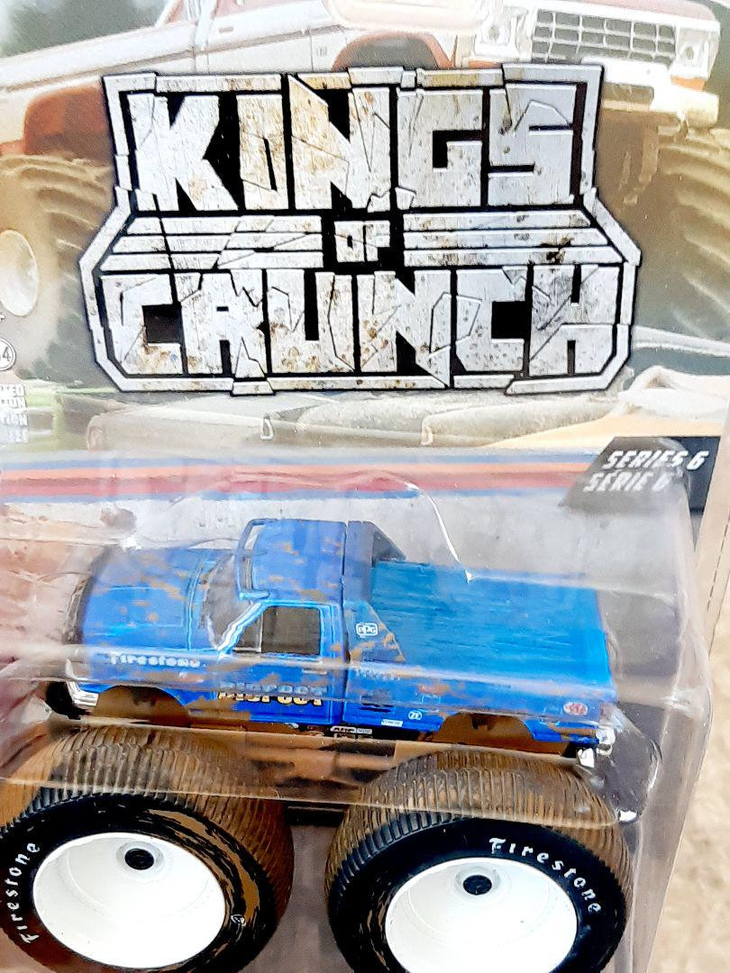 ②グリーンライト　ビッグフット　ギネスに認定されたモンスタートラック　　1/64 ②グリーンライト ビッグフット ギネスに認定されたモンスター