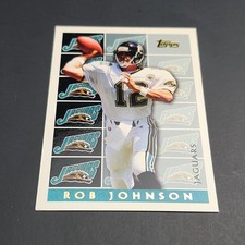 Rob Johnson 1995 Topps #459  Rookie Card  Jacksonville Jaguars  USC Trojans. rookie card picture