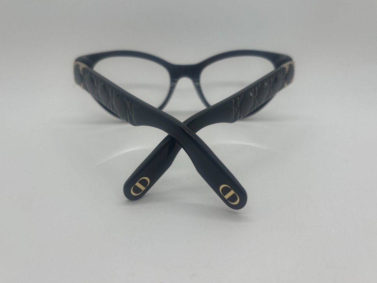 NEW DIOR Lady 95.22O B1I 1000 Black Eyeglasses 52-19-140mm 