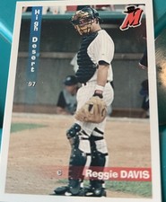 1997 High Desert Mavericks Grandstand #30 Reggie Davis Card Old Fresh Open Pack