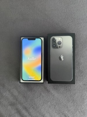 Apple iPhone 13 Pro 128 GB Grau/Slate Smartphone in OVP Originalverpackung