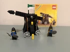 Vintage Lego Legoland 6030 Catapult Complete 1984 Castle Black Falcons