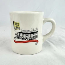 Waffle House 2012 Coffee Cup Tuxton Heavy Porcelain