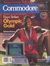 Commodore Magazine July 1988 for 64 128 and Amiga Computers Alonzo Babers