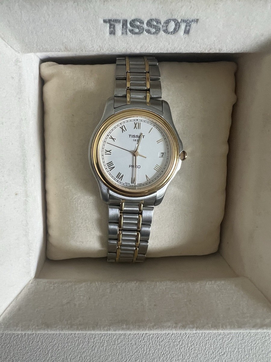 Tissot PR50 1853 Two-Tone Silver & Gold Quartz Watch- Sapphire