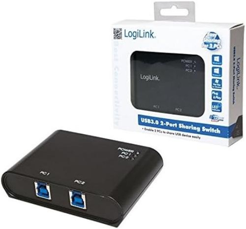 LogiLink UA0216 Sharing Switch/Hub with 2 x Ports - 第 4/4 張圖片