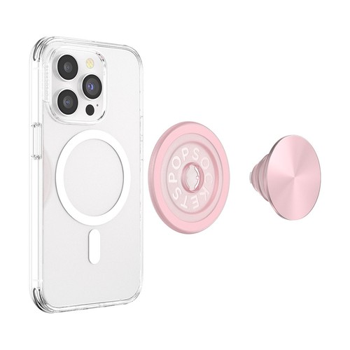 PopSockets, Magnetischer PopGrip – Halter mit Stand & Selfie, Rosa - Zdjęcie 4 z 4