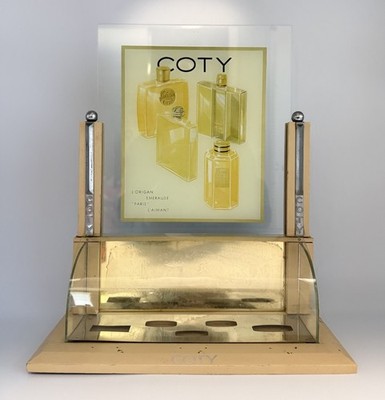 Coty Mini Perfume Counter Store Display Case Art Deco 1930s