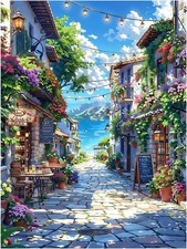 Landscape Paint by Numbers for Adult, Scenery 16x20INCH,