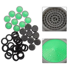 20 PCS Faucet Aerator Flow Restrictor Replacement Parts Insert Sink Aerator Basi