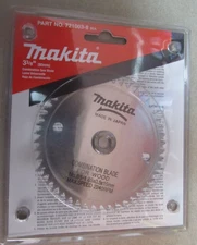 Makita Combination Saw Blade 3 3/8" x50 Teeth 15mm Arbor #721003-8 Free Ship 