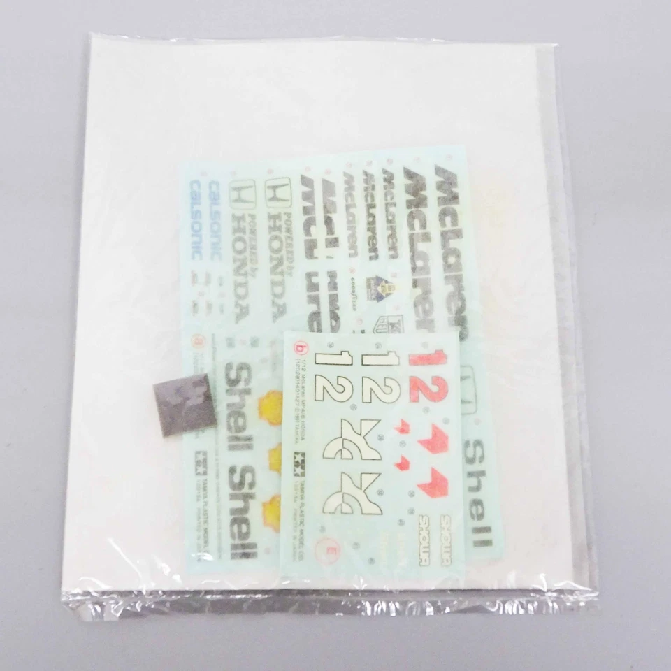 Tamiya 1/12 McLaren Honda MP4/6 Big Scale Series Model Kit Ayrton Senna 12028 - Immagine 4 di 4