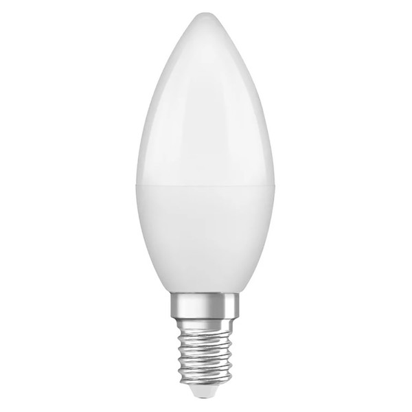 Osram Led Lampe B35 Kerze 4,9W = 40W E14 Matt 470Lm Tageslicht 6500K Kaltweiß-image