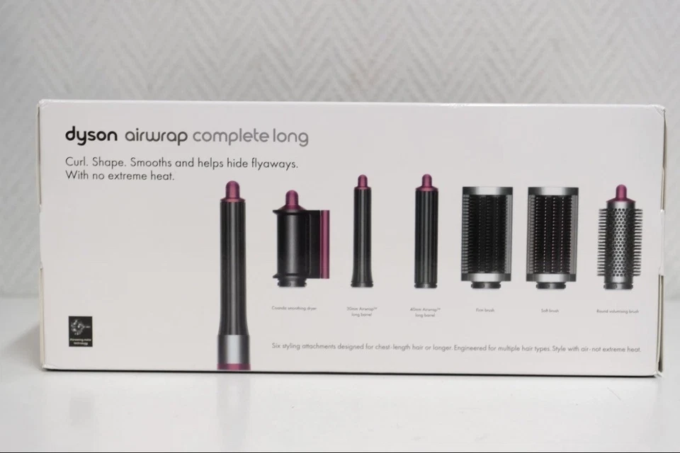 Dyson Airwrap COMPLETE  BRAND NEW FREE FAST SHIPPING SEALED FUCHSIA/NICKLE - Image 4 of 4