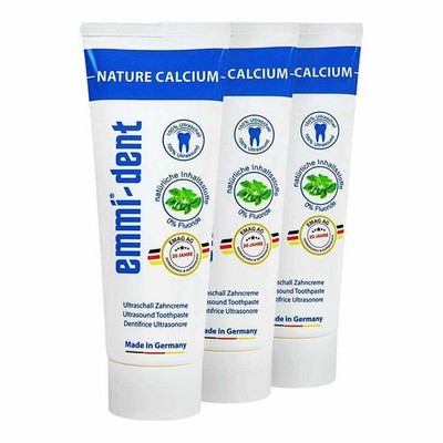 Emmi-Dent Zahncreme nature Calcium · 3 St · PZN 13914888